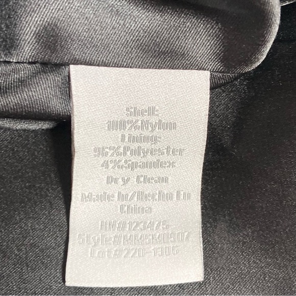 Pearl Georgina Chapman of Marchesa Sequin Trapeze Mini Dress Size 10 Black NWT - Picture 15 of 16